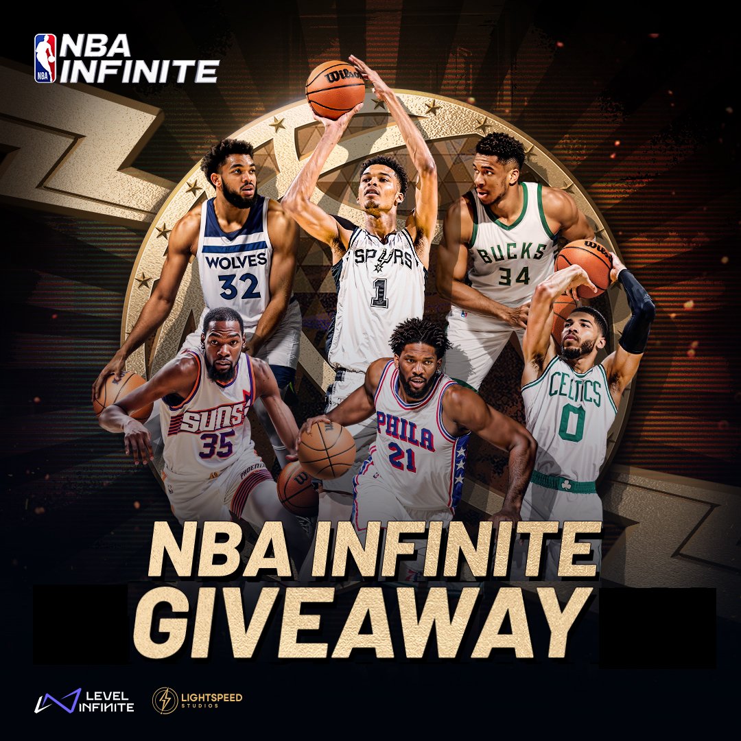 🏀 ¡Jugadores, estamos celebrando la actualización de Lucha por el Campeonato de #NBAInfinite con un nuevo sorteo!

Lanza y ten la oportunidad de recibir una tarjeta de regalo de $25:

🔗: gleam.io/HEqQk/nba-infi…