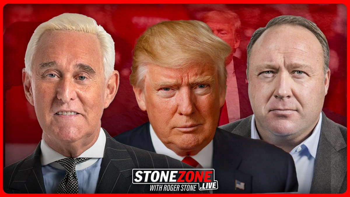 TODAY ON THE STONEZONE: I respond to the unjust Trump guilty verdict alongside @RealAlexJones and Owen Shroyer. I am then joined by Congressional candidates Pastor Leon Benjamin & Joseph Belnome. LIVE AT 8PM EST: rumble.com/v4yjcrc-donald…