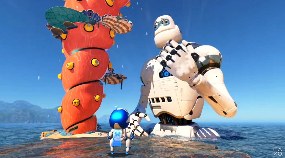 🍅 Astro Bot est DE RETOUR SUR PS5 !! Le jeu arrive le 6 septembre prochain et c'est toujours aussi CHOUPI. 🥰