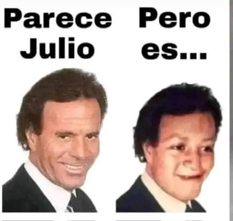 Te das cuenta que has envejecido cuando los memes de Julio te causan gracia