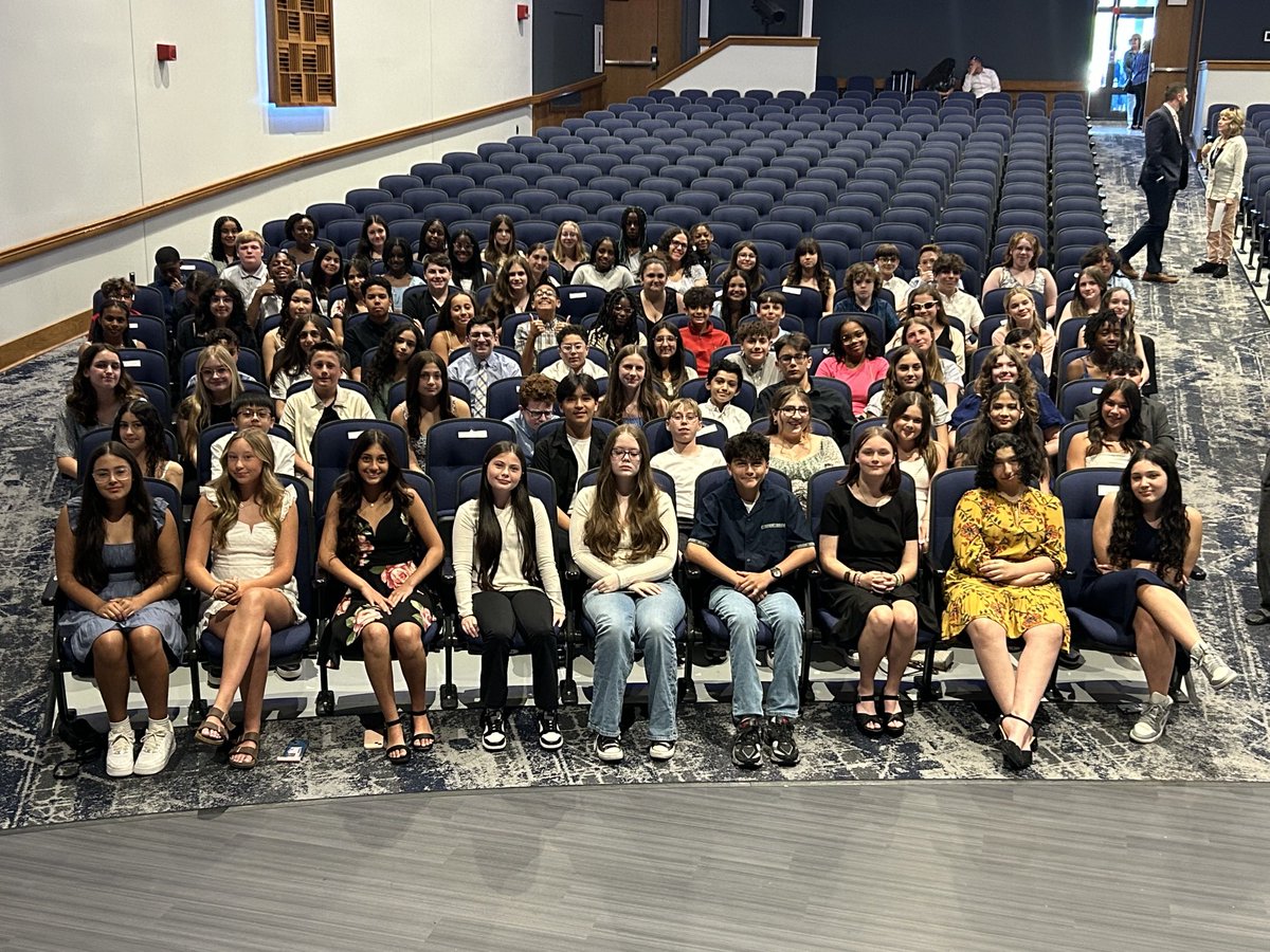 Tonight our RMMS students are getting inducted in NJHS
