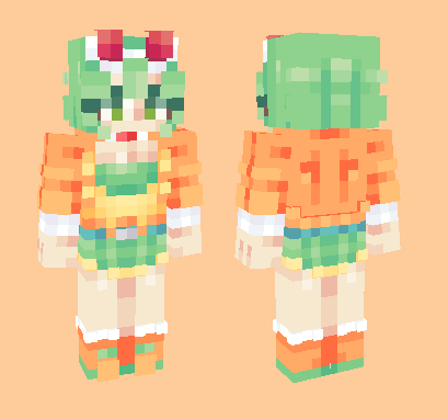 cloudyylul's tweet photo. Gumi Minecraft skin :o 
#minecraft #minecraftskin #Gumi https://t.co/0GM7RmvT8k