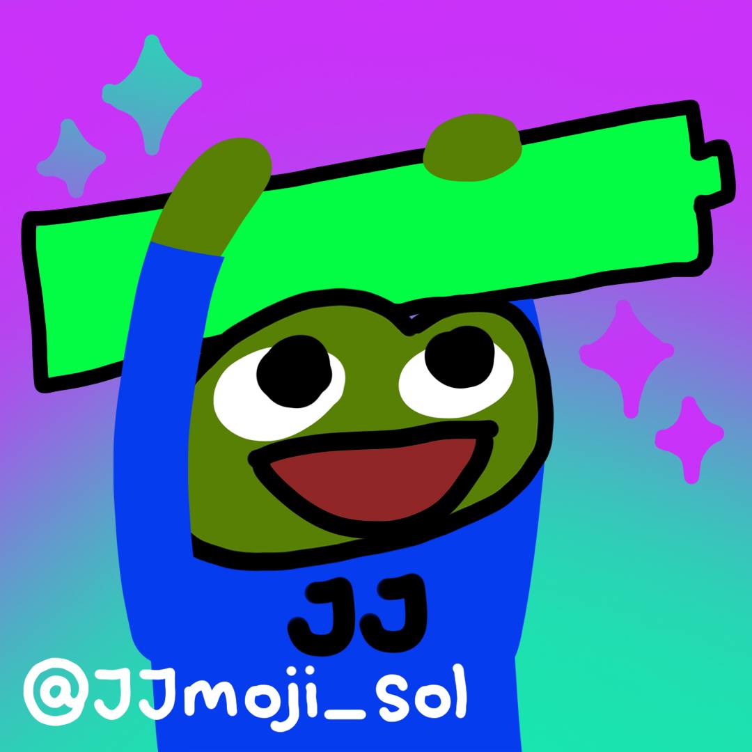 sup_cola's tweet photo. @digitalartchick @JJMoji_sol 

check $JJ on SOL its real and first narrative with unique art

based community and team ( CTO ) https://t.co/7IfBDXVZBZ
