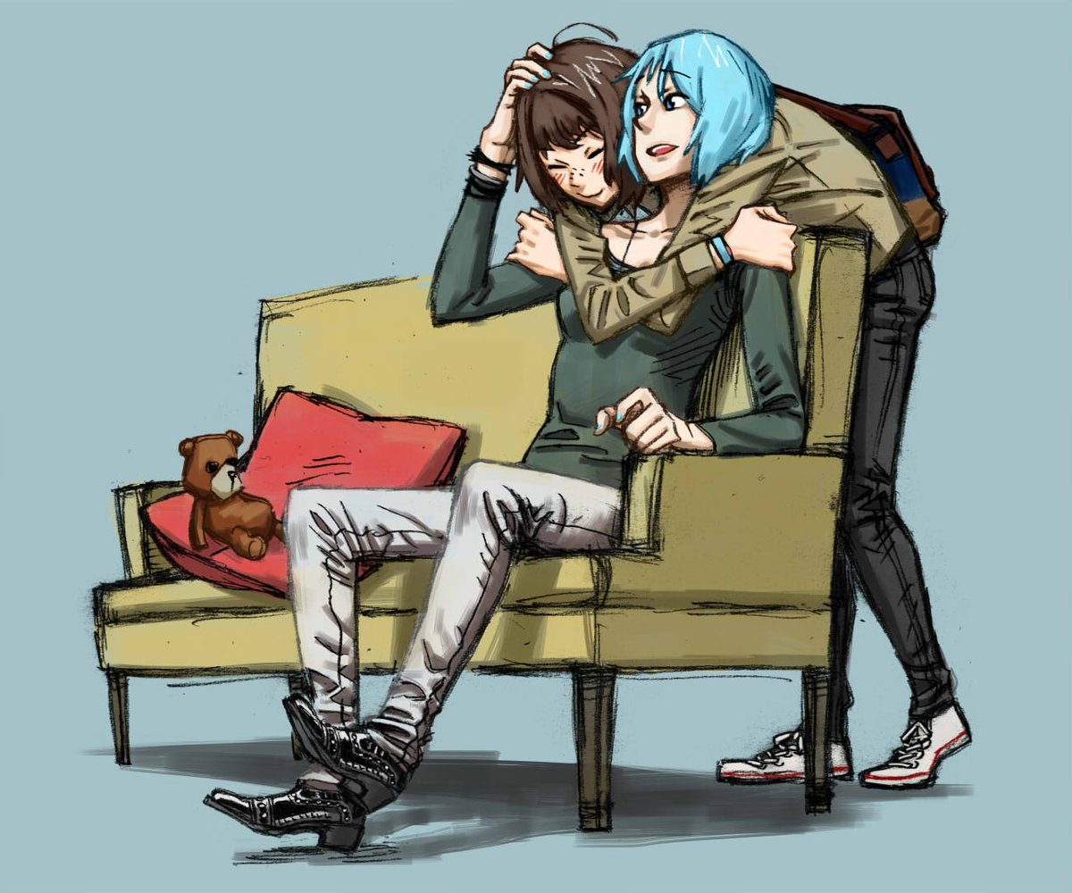 Art by イカ飯
pixiv.net/en/artworks/56…
Even IF you dont ship them together, theyre still cute as a button 💙🩷👭 thats max's chloe. 😌

#lifeisstrange #chloeprice #maxcaulfield #pricefield