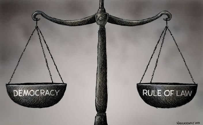 Today TWELVE persons ENDORSED voir dire by Trump’s attorneys + prosecutors FAIRLY & REASONABLY found him guilty of ALL 34 felony counts. Trump can CLAIM “the trial was rigged”…unless he won. Democracy is imperfect but Trump’s a tyrannical tumour who destroys what he can’t have.