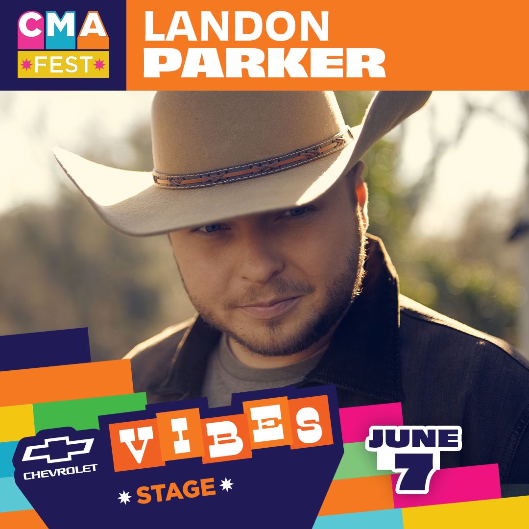 JUST ANNOUNCED! I’ll be performing at @CountryMusic #CMAfest on the FREE Chevy Vibes Stage in support of the @cmafoundation. Visit CMAfest.com for more info & ticket options.