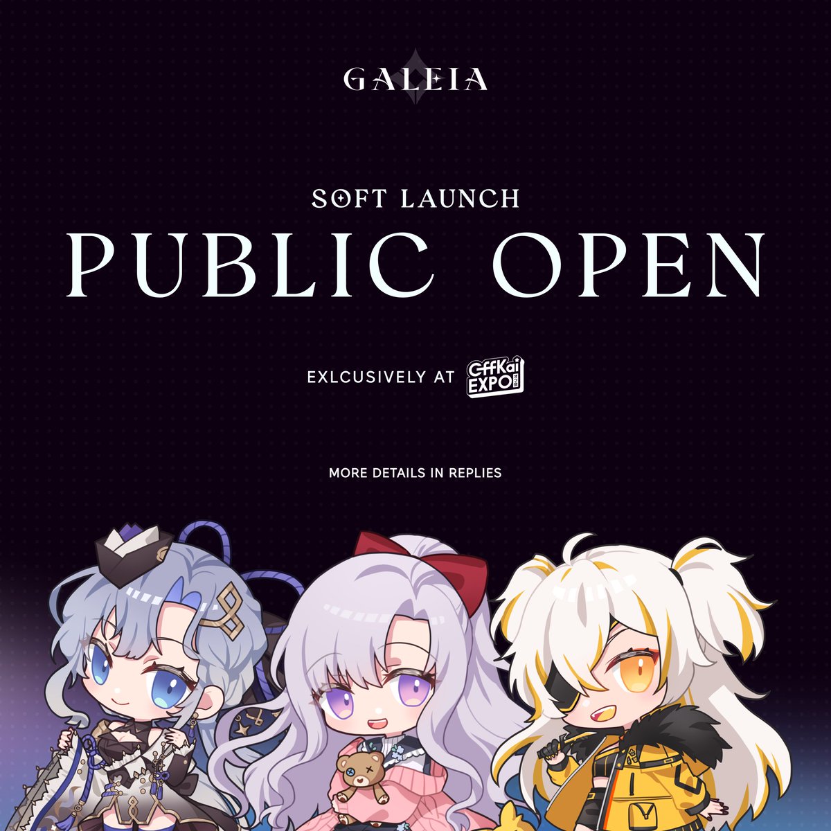GaleiaStudio's tweet photo. ✨ GALEIA STUDIO SOFT OPENING ✨

We are opening our doors at OffKai!

Meet with our studio officers in-person for a quick consultation and learn how we can can bring your story to life.

Instructions and interest form in the replies below 🔻 https://t.co/nH3IQc6qTF