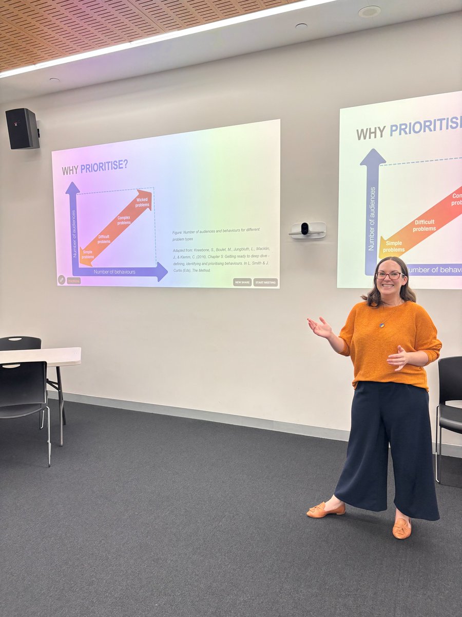 BehaviourWorksA's tweet photo. Breanna Wright and @AlyseLennox continued their workshops with @western_health this month. Presenting on how #BehaviourChange can result in successful solutions in #healthcare.

#MakeChangeHappen https://t.co/yGIyKaNT5N
