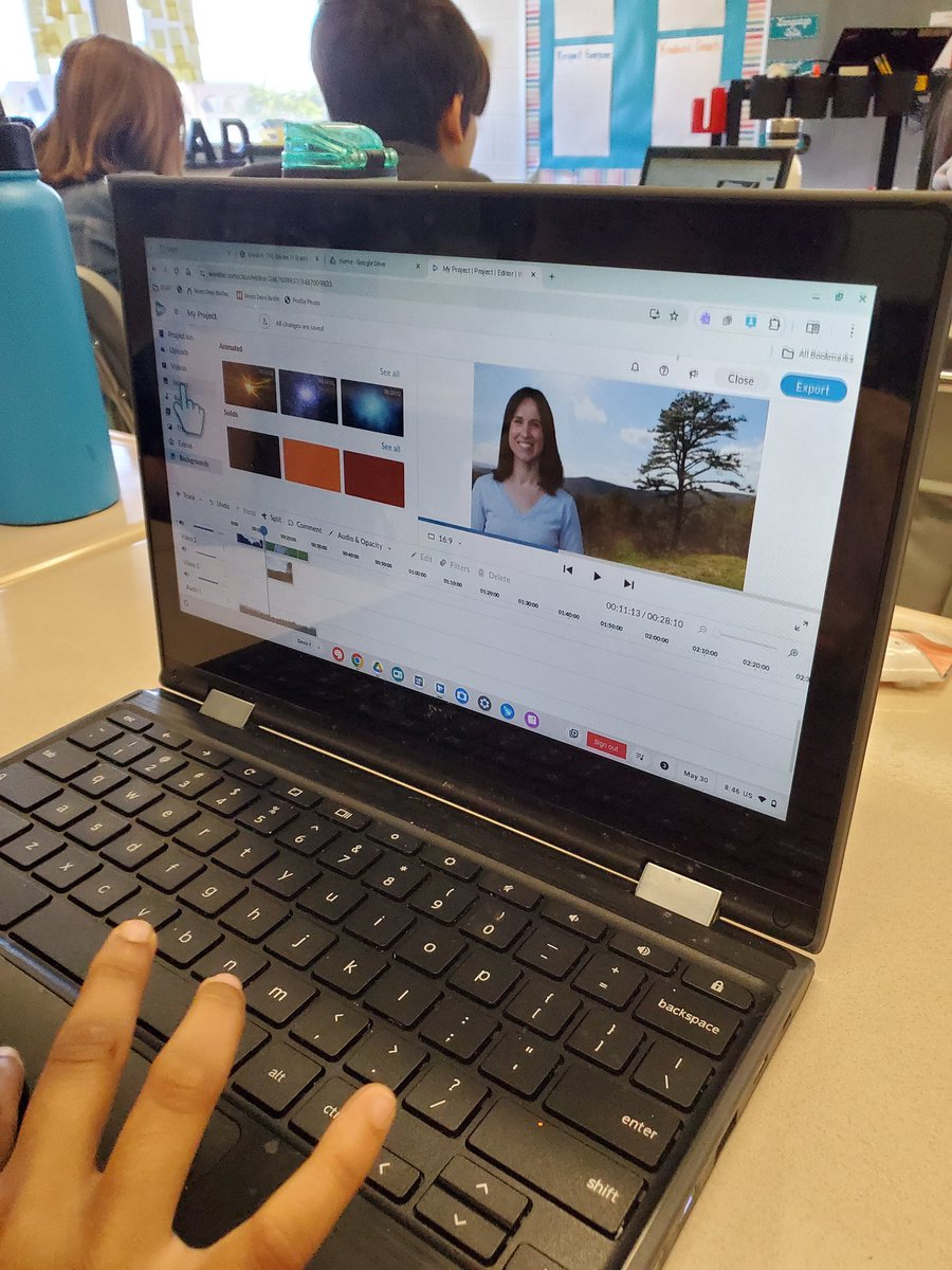 4th graders <a href="/LCPSLegacy/">Legacy Elementary</a> are learning to use <a href="/WeVideo/">WeVideo</a> to create authentic VA regions commercials. They're practicing using the green screen chrome key feature, picture in picture, transitions, video editing and more!