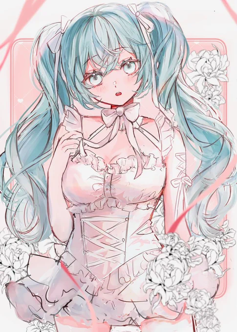 ミクちゃん#初音ミク 