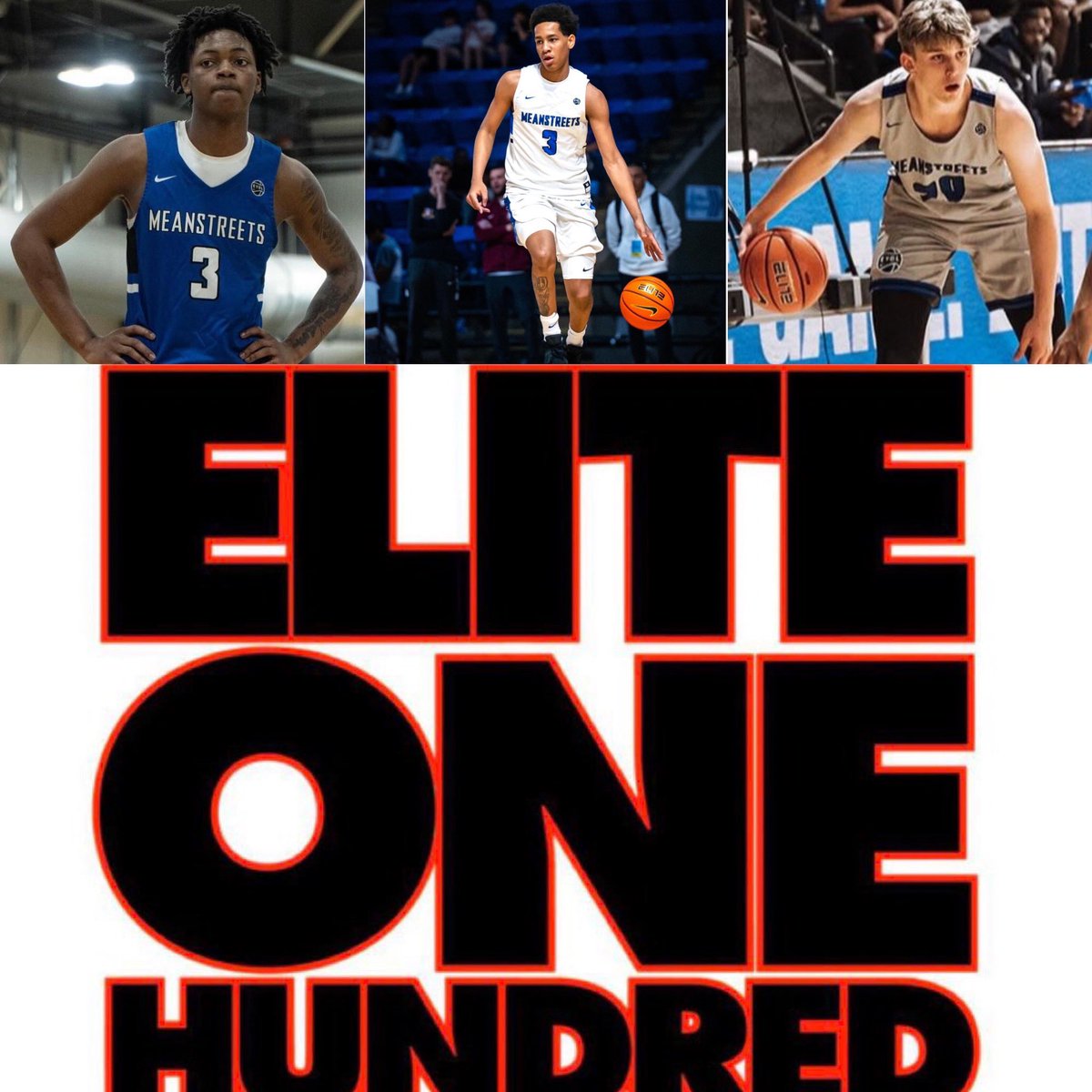 Congratulations to Meanstreets EYBL 2026 Marquis Clark (@Quisdabeast29) Gabriel Sularski (@GTBSularski) 2027 Davion Thompson (@Davion_t9) On being invited to the @NikeEYB Elite 100 Camp Ⓜ️💨 #RespectTheStreets