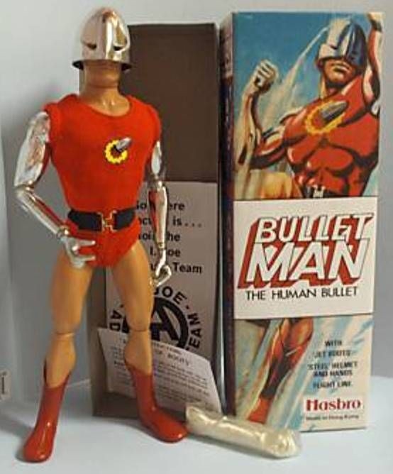 Bullet Man #1970s #actionfigure he's a hero!