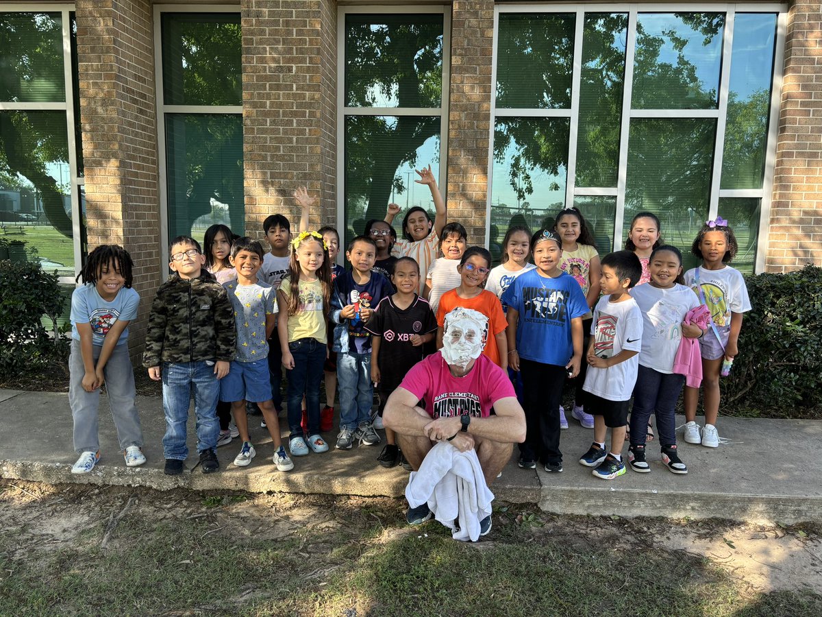 Susan Dennis Garcia (@mrsdennisgarcia) on Twitter photo Our last “Pie Coach” for PBIS Pride Points! Big THANK YOU to <a href="/cmoulton6/">Christian Moulton</a> for being such a good sport this year and being part of our PBIS store. <a href="/BaneElementary/">Bane Elementary</a> <a href="/CFISDStuSrvcs/">Student Services</a> Our last “Pie Coach” for PBIS Pride Points! Big THANK YOU to <a href="/cmoulton6/">Christian Moulton</a> for being such a good sport this year and being part of our PBIS store. <a href="/BaneElementary/">Bane Elementary</a> <a href="/CFISDStuSrvcs/">Student Services</a>