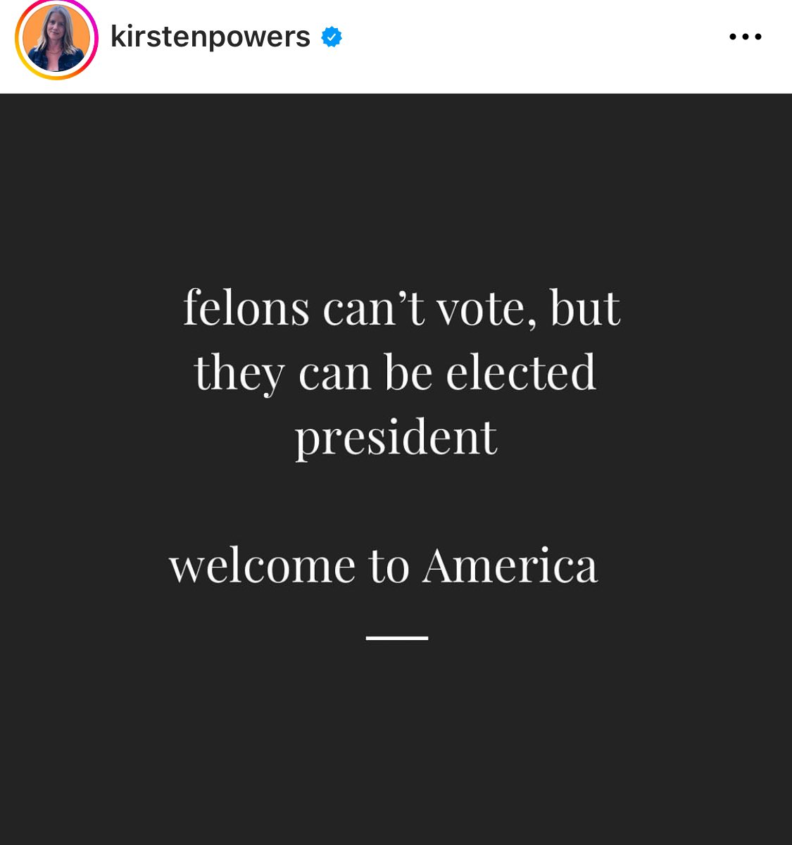 He can still be elected President. 
We still have work to do.