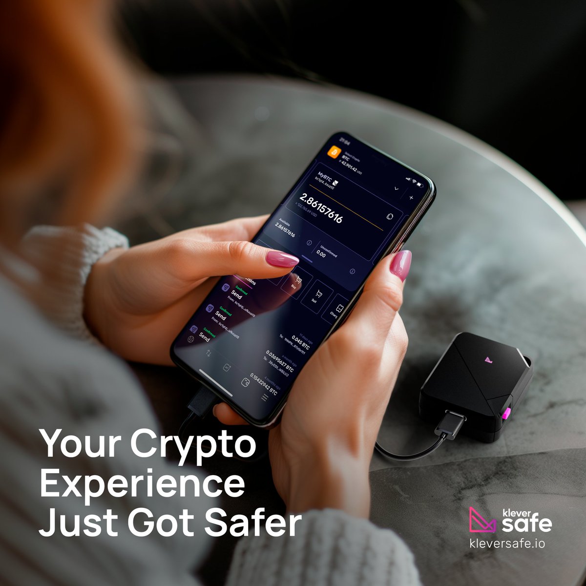 Elevate your #crypto experience with KleverSafe.io! 🌟🔐

With our advanced #hardwarewallet, your digital assets are safer than ever. 

🛡️ Enjoy seamless security and peace of mind knowing your investments are protected. 

#CryptoSecurity #Security