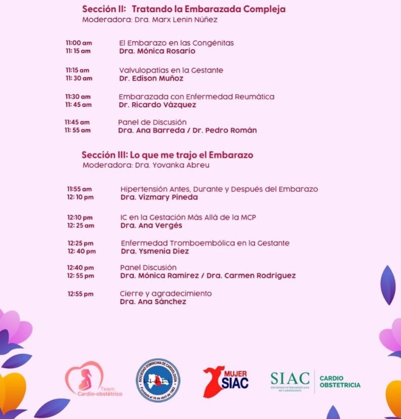 @MujerSIAC (@mujersiac) on Twitter photo “Cuidemos el Corazón de Mamá”
Webinar organizado por el grupo cardio-obstetricia del consejo <a href="/MujerSIAC/">@MujerSIAC</a> junto a <a href="/sodocardio1/">Sodocardio</a>
🗓️Sábado 1 de Junio
🕙10 hs 🇩🇴
🕘 9 hs 🇨🇴
🕚11 hs 🇦🇷
LAS ESPERAMOS!!
Inscripción astrazeneca.zoom.us/meeting/regist… “Cuidemos el Corazón de Mamá”
Webinar organizado por el grupo cardio-obstetricia del consejo <a href="/MujerSIAC/">@MujerSIAC</a> junto a <a href="/sodocardio1/">Sodocardio</a>
🗓️Sábado 1 de Junio
🕙10 hs 🇩🇴
🕘 9 hs 🇨🇴
🕚11 hs 🇦🇷
LAS ESPERAMOS!!
Inscripción astrazeneca.zoom.us/meeting/regist…