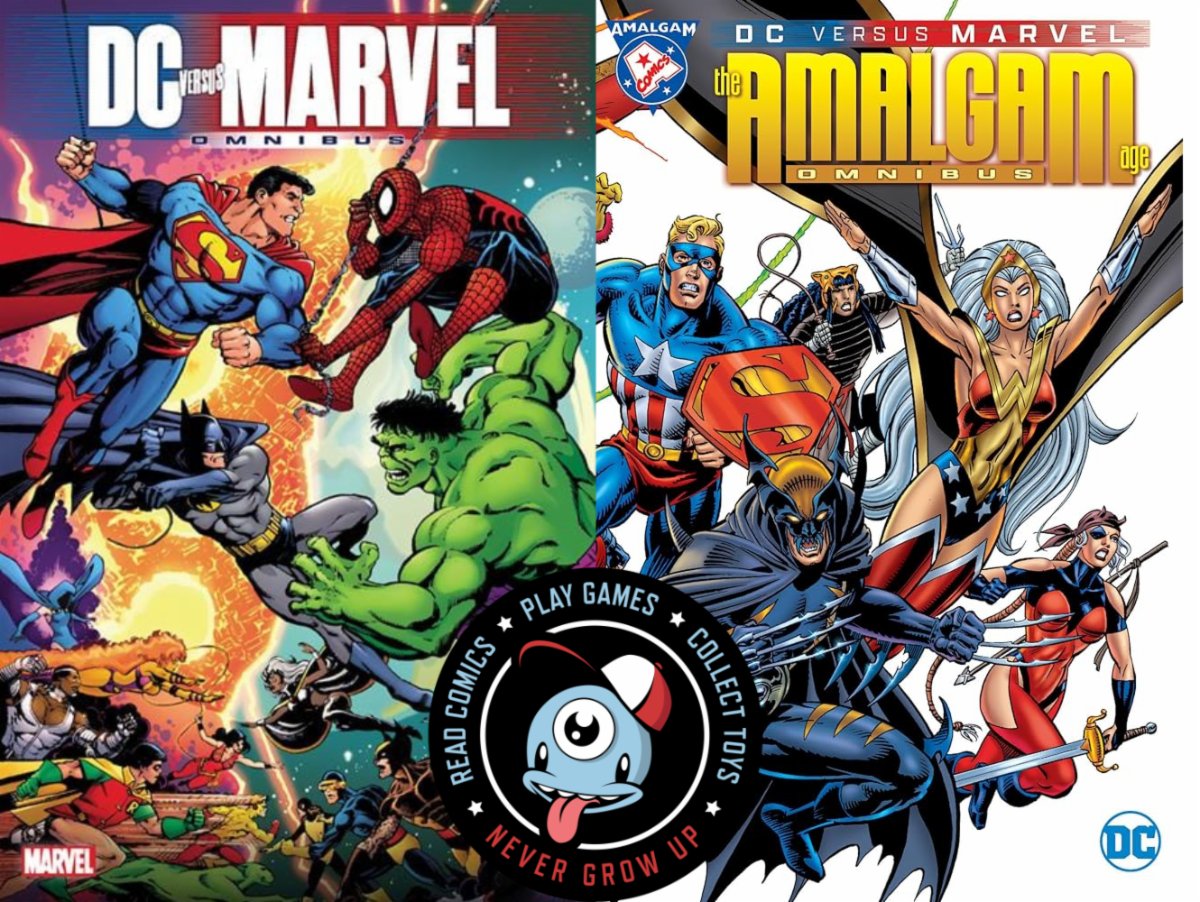 We just learned that there's ONLY going to be ONE printing of the DC VS MARVEL & AMALGAM OMNIBUS releases this Summer & once those sell out: it's gone! Lock in yours now for THIRD EYE PICK-UP🛒 or THIRD EYE SHIPS📬👉buythirdeyeordie.com/dcvsmarvelomni…