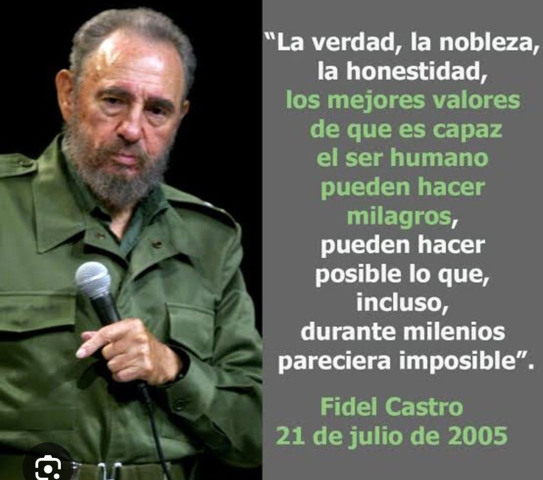 ¡Pura verdad!
#FidelEntreNosotros
