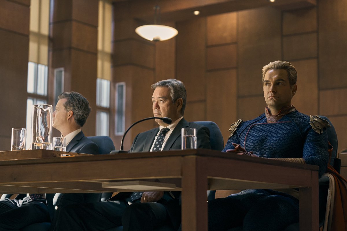 First look at Homelander on trial in #TheBoys season 4