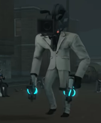 AgentProjection's tweet photo. #Skibiditoilet what happened to the different type's of Large Cameramen? The First Scientist Large Cameraman we saw had a wider upper torso and a bit shorter.  The Second last seen on Episode-36 was maybe the smallest Large Cameraman having a way shorter lower torso and waist. https://t.co/EbF7ZNbIEV