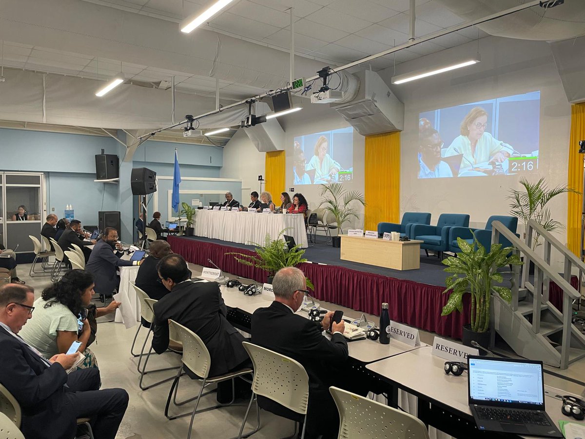 At Interactive Dialogue 3 of #SIDS4, 🇵🇹 supported accelerated funding for climate financing: ➡️Underlining commitments to @theGCF and Loss & Damage Fund ➡️Noting + 68M EUR in climate finance until 2030 ➡️Recalling debt for swap agreements w/ Cabo Verde and São Tomé e Principe