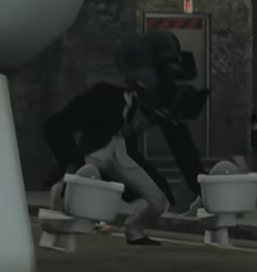 AgentProjection's tweet photo. #Skibiditoilet what happened to the different type's of Large Cameramen? The First Scientist Large Cameraman we saw had a wider upper torso and a bit shorter.  The Second last seen on Episode-36 was maybe the smallest Large Cameraman having a way shorter lower torso and waist. https://t.co/EbF7ZNbIEV