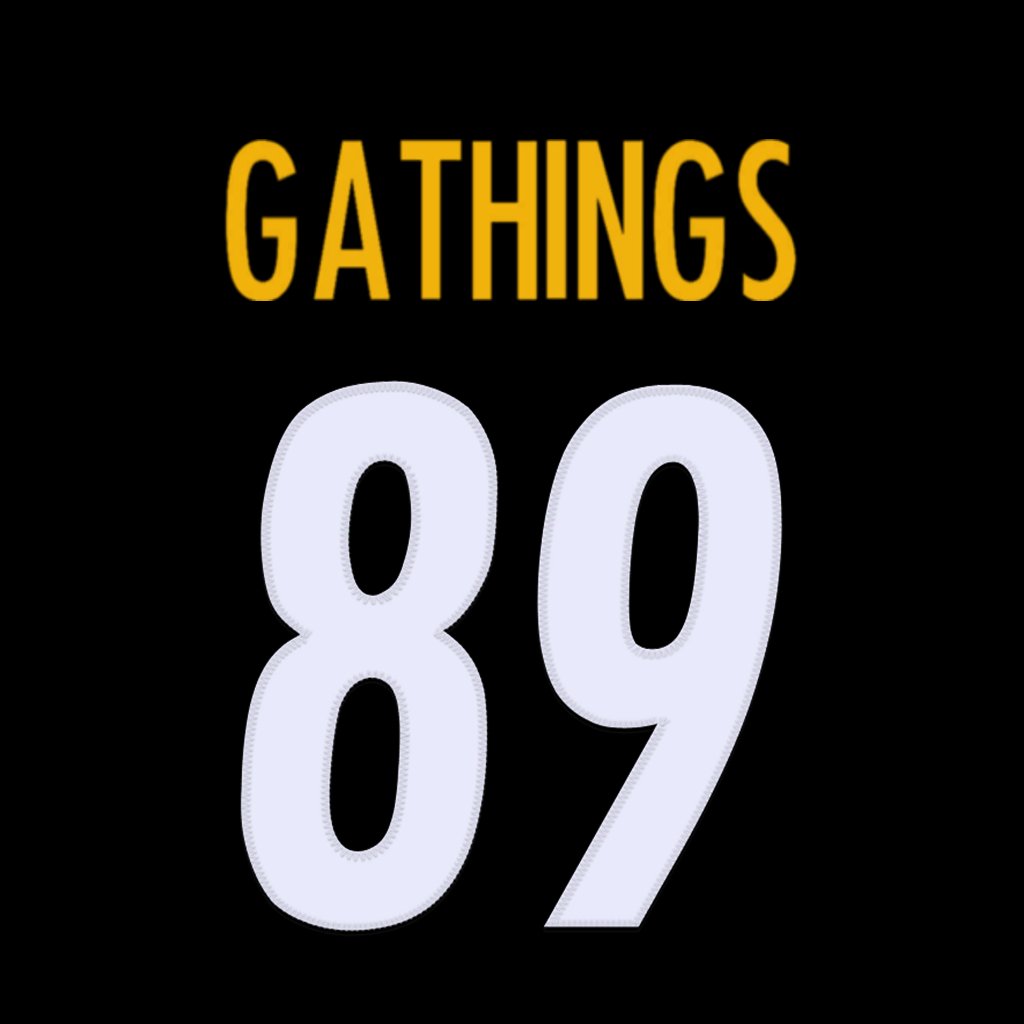 Pittsburgh Steelers TE Izaiah Gathings is wearing number 89. Last assigned to Keilahn Harris. #HereWeGo