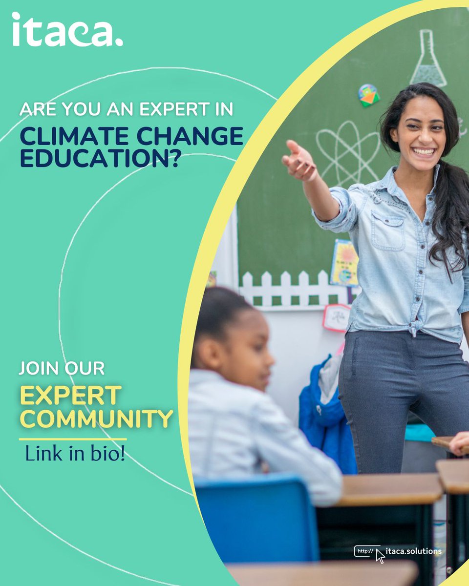 ItacaSolutions's tweet photo. Meet Cristina Salazar
One of our key subject matter experts!
Dr. Cristina is a specialist in educational innovation through the integration of digital technologies and project-based education.
Are you an expert? Join our expert community!
#ExpertsNetwork #ItacaNetwork https://t.co/fyDqFDTe3S