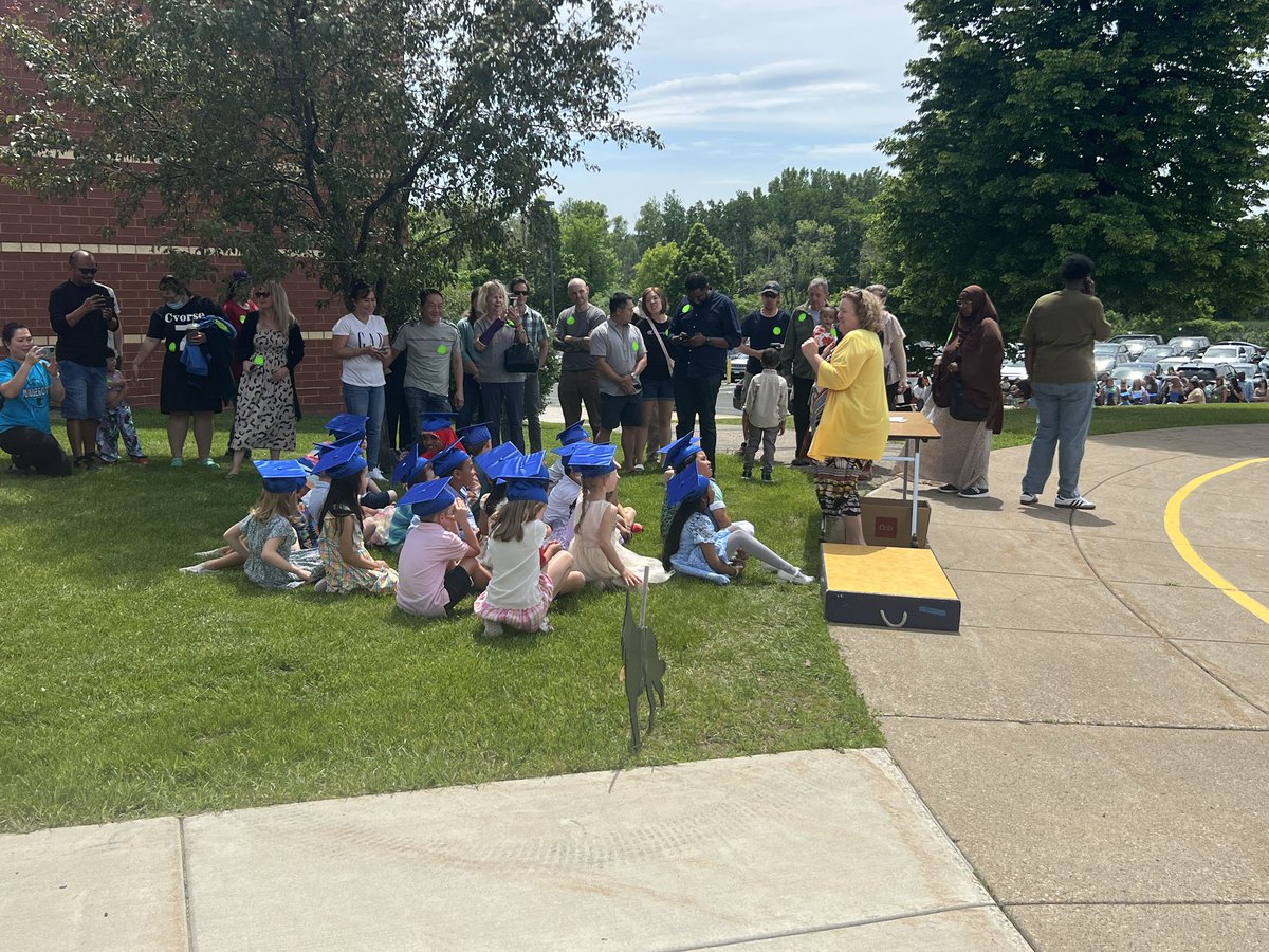 Congratulations to our Kindergarten graduates!  We are so proud of you!