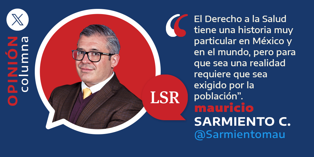 Te invitamos a leer la columna de Mauricio Sarmiento “Derecho a la salud y control biopolítico”. ✍️ @Sarmientomau #FraseLSR #OpiniónLSR lasillarota.com/opinion/column…