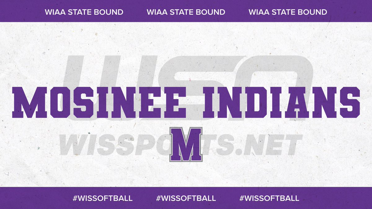Mosinee punches its ticket to Madison and its third state tournament in softball after a 1-0 shutout of Rice Lake #wissoftball