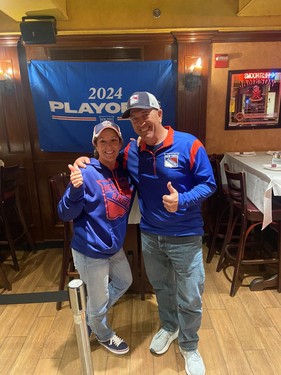JeNeilG's tweet photo. Let’s go Rangers! Game 5 ECF….Beat the Cats! #nyr https://t.co/EW4qFawyU7