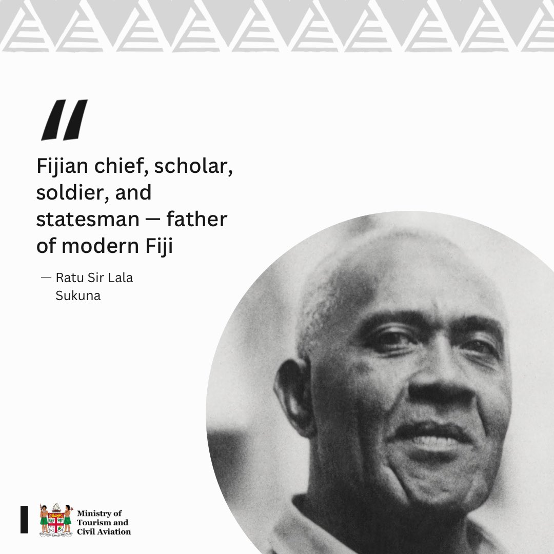 MTCAFiji's tweet photo. Happy #Sukunaday | In honour of a great Leader | 🇫🇯 https://t.co/OfQHGJ9vjd