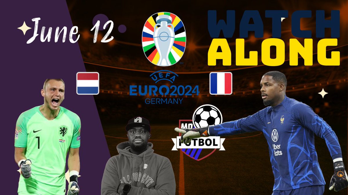 Yes, @mofutbolstl will be doing a watch along for the ENTIRE #Euro2024! ⚽🎉 Come join me! #Mofutbol #Watchalong #soccer