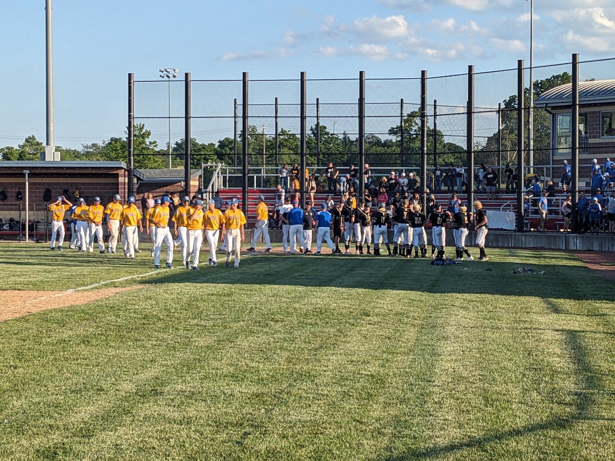 Final: Russia 6 Northmor 2. Raiders advance to regional final for fourth straight year and face Troy Christian for Southwest ticket to STATE!  Braylon Cordonnier, Brayden Monnin &amp; Jude Counts each 3-for-4. Cordonnier earns win 6-1/3 IP with 9 K. Monnin slams door for the save.