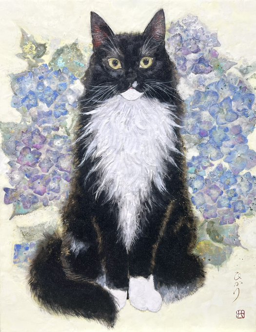「black cat signature」 illustration images(Latest)