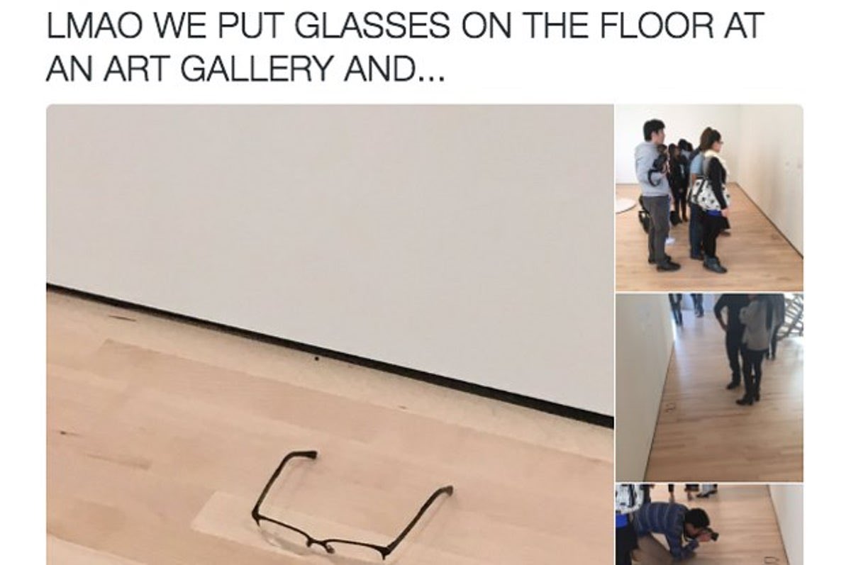 RubenMoskovic's tweet photo. I love this image because they DID make super-meta art, they just don’t realize it. https://t.co/Ssy8GrTN3n