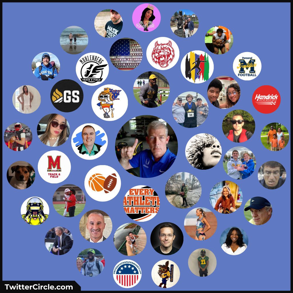 Coach Zeller - Fleetwood Track & Field (@coachzeller_) on Twitter photo latest circle๐
P.S.
The algorithm picks this, not me!
<a href="/resplendentmoi/">Tiffany Newby</a>
<a href="/SpotlightBerks/">Spotlight On Berks Sports</a>
<a href="/MDrago59/">Mike Drago</a>
<a href="/MikeCunningham/">I โค๏ธ T&F Coaches!</a>
<a href="/MUSpeedInc/">Akil Stokes - Millersville Track & Field ๐๐ค</a>
<a href="/MikeBville/">Mike Mider</a>
<a href="/ThrowSumthin/">Auntie Throw Sumthin - the Community Coach โช๐ฃ๐ฅ</a>
<a href="/JuliePCohen/">Julie Pelchar Cohen</a>
<a href="/JMacharola/">Dr. Joseph Macharola</a>
<a href="/daquanbrown5424/">Daquan Brown</a>
<a href="/micheladas2511/">Micheladas2511</a>
<a href="/GarageStrength/">Garage Strength</a>
<a href="/MuhlTrackField/">Muhl Track & Field and XC</a>
<a href="/scottypwins/">Scotty P</a>
<a href="/MrsRachelAndres/">Rachel Andres ChPC</a> latest circle๐
P.S.
The algorithm picks this, not me!
<a href="/resplendentmoi/">Tiffany Newby</a>
<a href="/SpotlightBerks/">Spotlight On Berks Sports</a>
<a href="/MDrago59/">Mike Drago</a>
<a href="/MikeCunningham/">I โค๏ธ T&F Coaches!</a>
<a href="/MUSpeedInc/">Akil Stokes - Millersville Track & Field ๐๐ค</a>
<a href="/MikeBville/">Mike Mider</a>
<a href="/ThrowSumthin/">Auntie Throw Sumthin - the Community Coach โช๐ฃ๐ฅ</a>
<a href="/JuliePCohen/">Julie Pelchar Cohen</a>
<a href="/JMacharola/">Dr. Joseph Macharola</a>
<a href="/daquanbrown5424/">Daquan Brown</a>
<a href="/micheladas2511/">Micheladas2511</a>
<a href="/GarageStrength/">Garage Strength</a>
<a href="/MuhlTrackField/">Muhl Track & Field and XC</a>
<a href="/scottypwins/">Scotty P</a>
<a href="/MrsRachelAndres/">Rachel Andres ChPC</a>