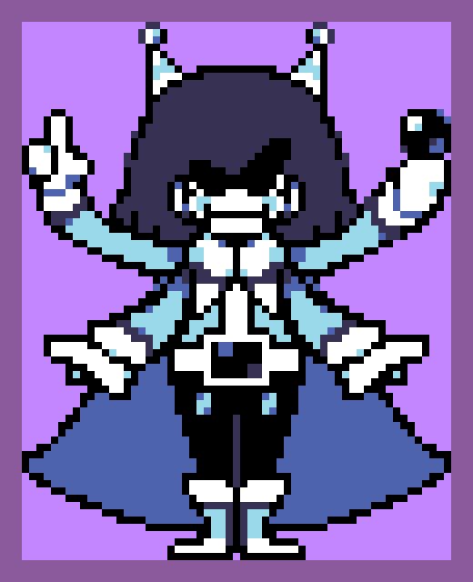 DR3_Countdown's tweet photo. Drawing a Tenna design until DELTARUNE releases
Day 28

HUGE thanks to @/LMedalaire for assisting me again with this daily tenna, go check his stuff out
#DELTARUNE #deltarunefanart #tenna https://t.co/9UbMgwSpwF