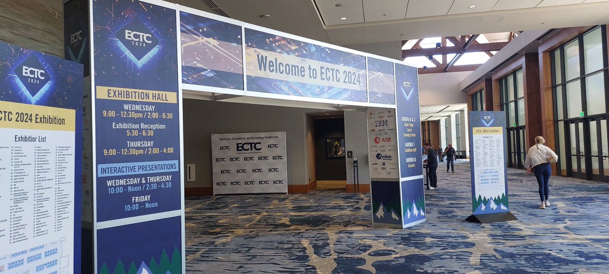 IbbiAhmet's tweet image. What a great conference @IEEEorg 
It was so much fun meeting all the fantastic people at #ECTC. I gained so much knowledge from some of the big names in electronics. It was great to see the collective efforts to solve some of the biggest challenges in electronic packaging.