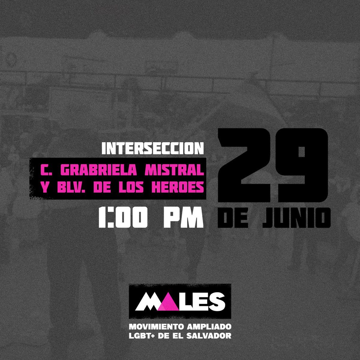 Movimiento Ampliado LGBT de El Salvador. tweet media