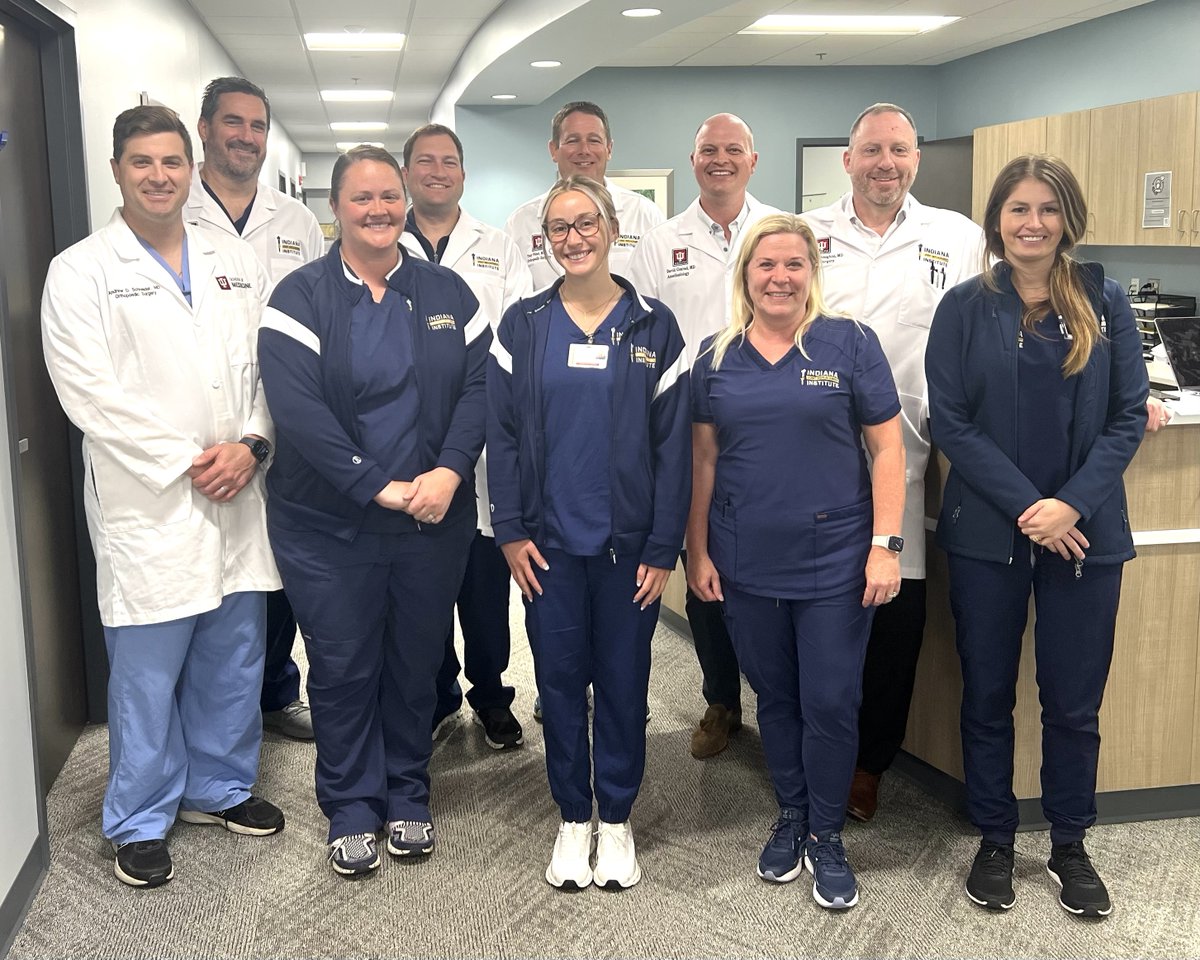 IndianaJRI's tweet photo. @IndianaJRI is excited to see patients in our new Fort Wayne office on Engle Road in partnership with IU Health! The IJRI team is excited to have improved capacity to see patients with debilitating hip and knee arthritis in Northeast Indiana. Visit https://t.co/Axt7LVr2EX https://t.co/oTIVANwS1f