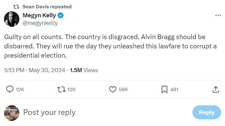 Megyn Kelly, a woman so racist that she gets mad when Jesus Christ or Santa Claus are depicted as nonwhite, thinks that Alvin Bragg should be disbarred for doing his job.