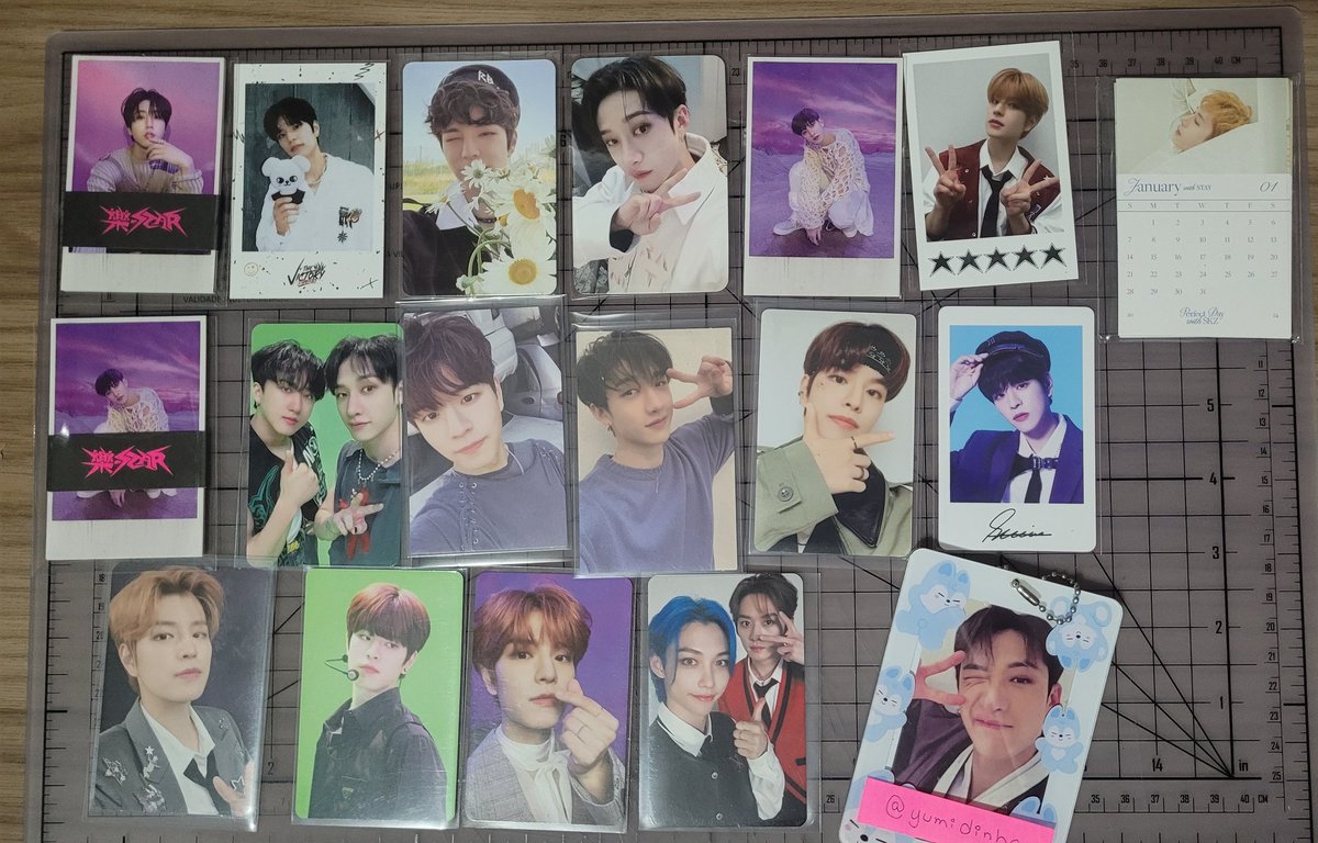 yumidinha's tweet photo. ✨️ VENDO / VENDA SET STRAY KIDS 

💵 R$ 2.300 + frete a calcular

❗️Não reservo
❗️Liberado pra CEGs, não precisa avisar. A divisão dos valores fica a cargo de cada GOM
📌 Feedbacks positivos no fixado https://t.co/akKbirKgAG