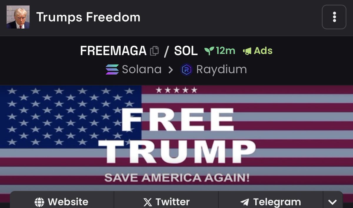 Trumps Freedom tweet media
