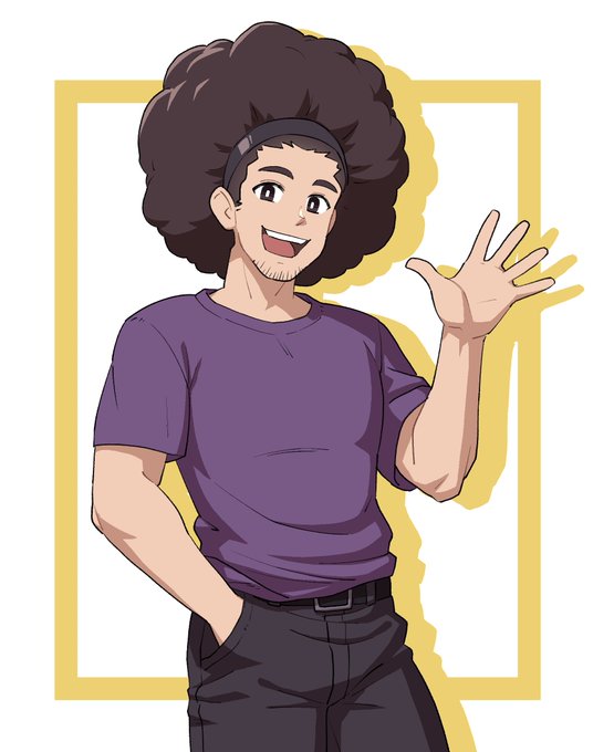 「black hair purple shirt」 illustration images(Latest)