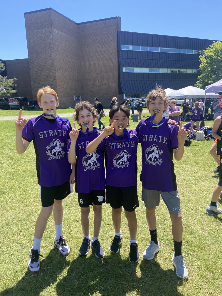 JamesStrathPS's tweet image. We are so proud of all our Junior Track &amp;amp; Field athletes. They showed true Strath sportsmanship and pride today! Congratulations! #wearestrath @kprschools