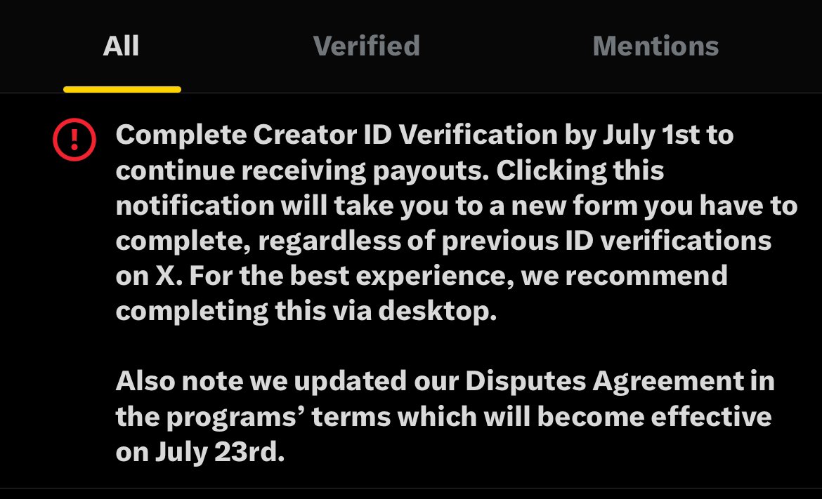 no1important44's tweet image. You must be buggin, you want to hand over my biometrics, address and a recent selfie to the enemy? I don’t think so 🤭 #creatorIDVerification