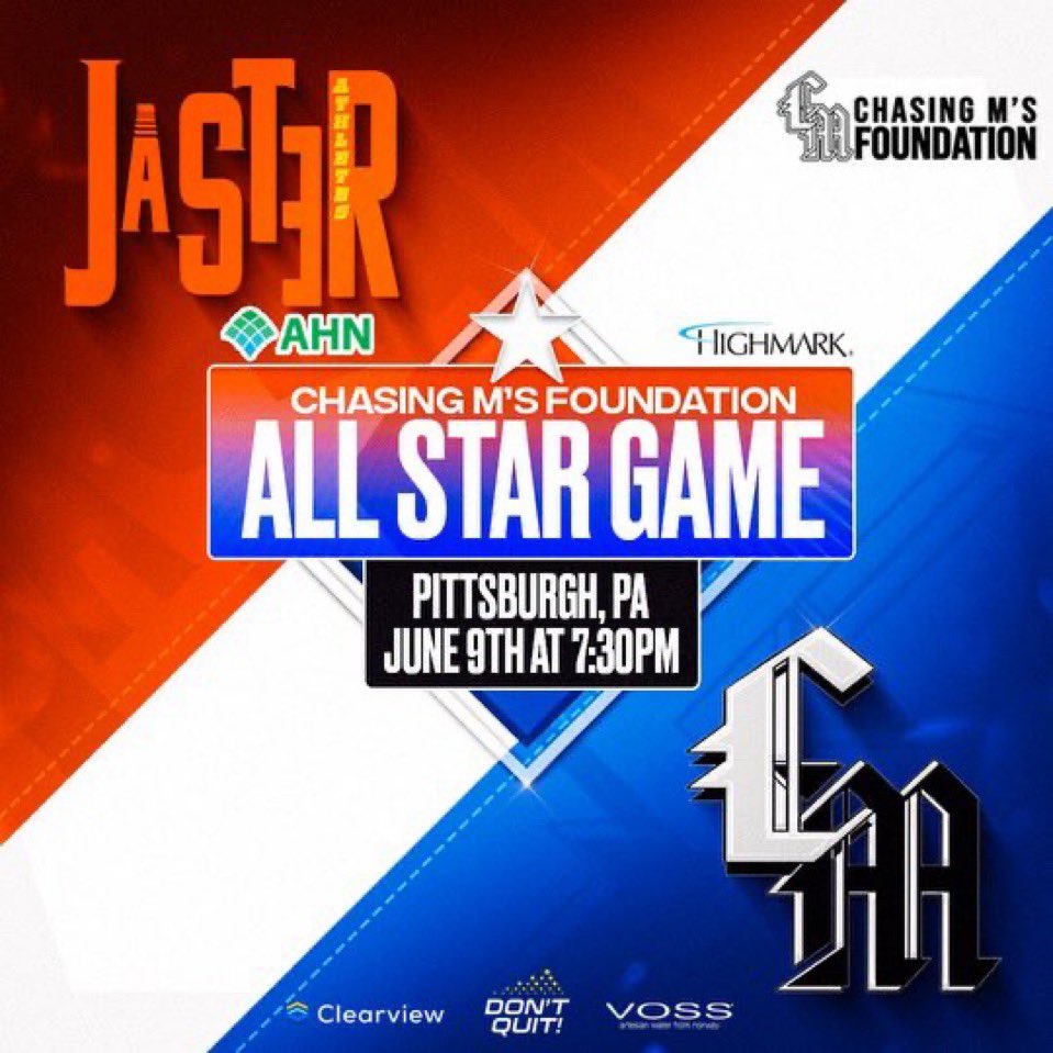 God and the incredible people at @chasingMs_ gave me one more chance to play a high-school game, not just any game but my first ALL STAR GAME‼️‼️‼️ I’m coming to WIN, All Star game or not we playing football‼️ See you at HIGHMARK FIELD JUNE 9TH @210ths @PA_TodaySports