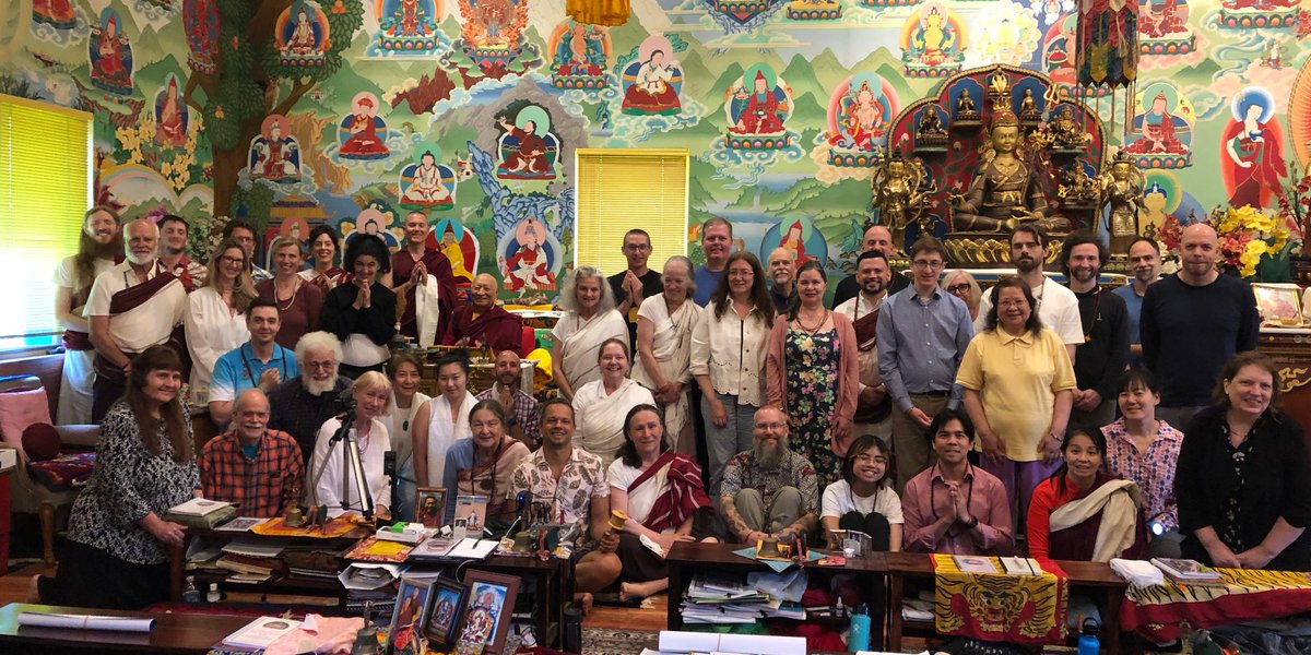 'Emaho! #Guru Rinpoche, you are the embodiment of the supreme #compassion  of all the buddhas, our unfailing protector forever! Quickly turn your  loving attention to your praying children.'

2024 Windhorse Retreat on #Buddha Ushnisha Vijaya, May 25-27,  2024